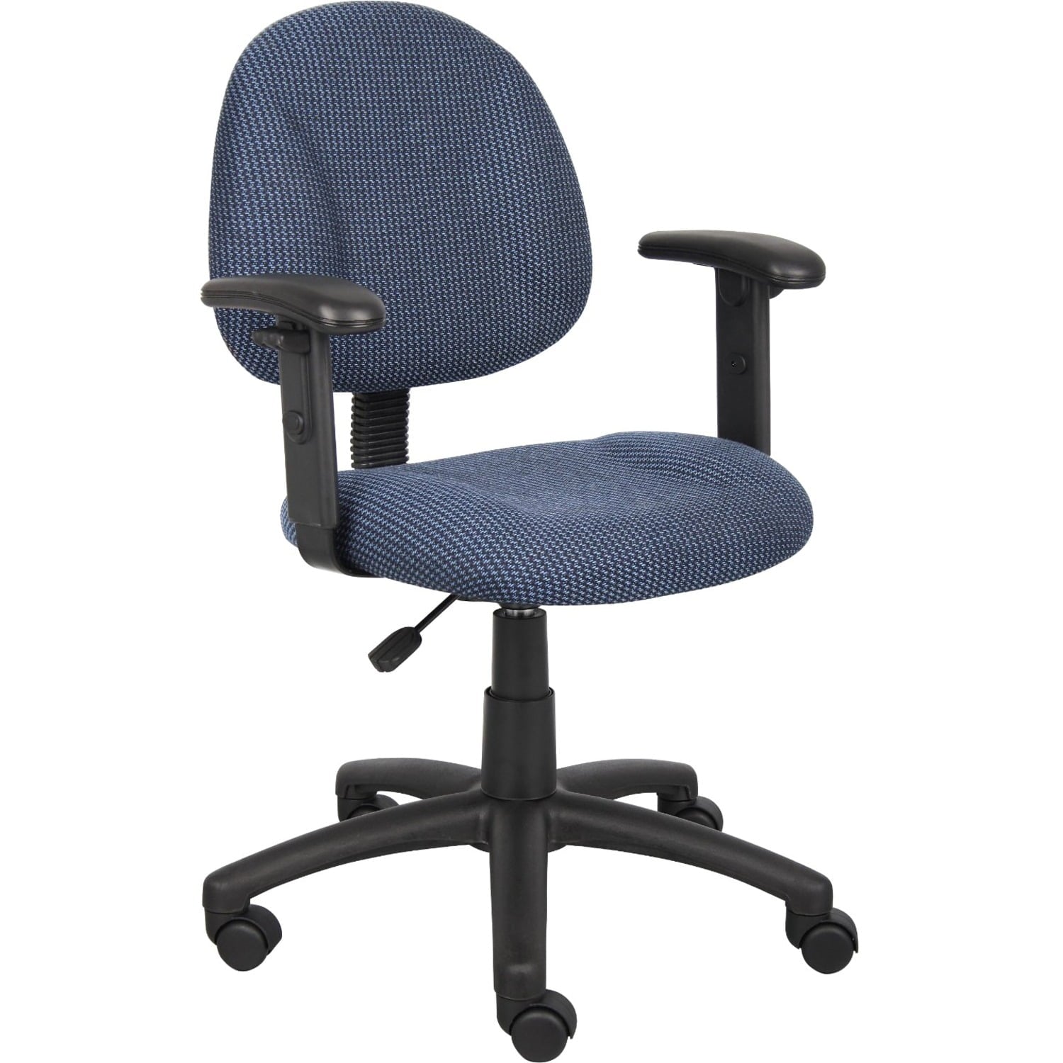 Boss Office Products Beyond Basics Adjustable Office Task Chair with Adjustable Arms, Multiple Colors