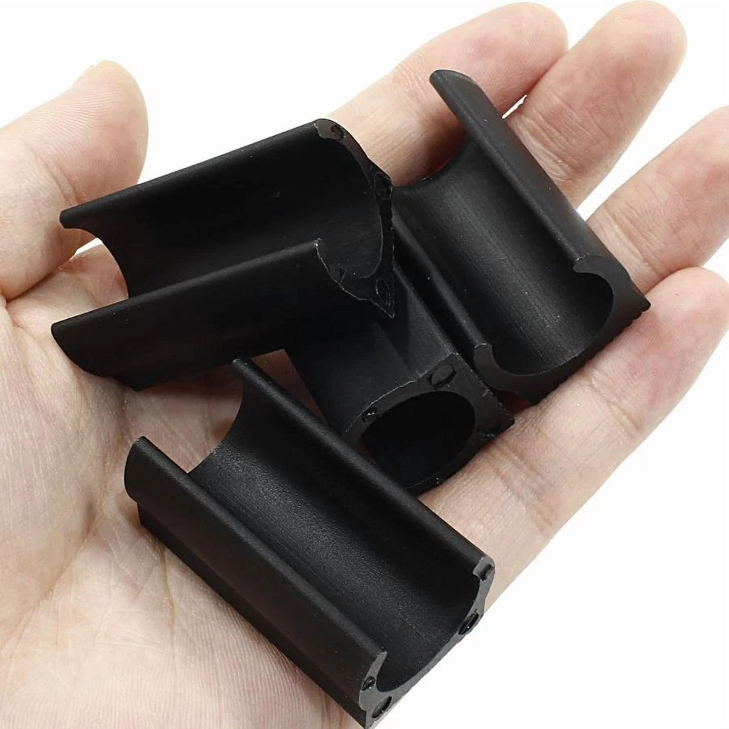 25Pcs Plastic Furniture Feet, U Shaped Plastic Chair Foot, Bar Stool Floor Prote