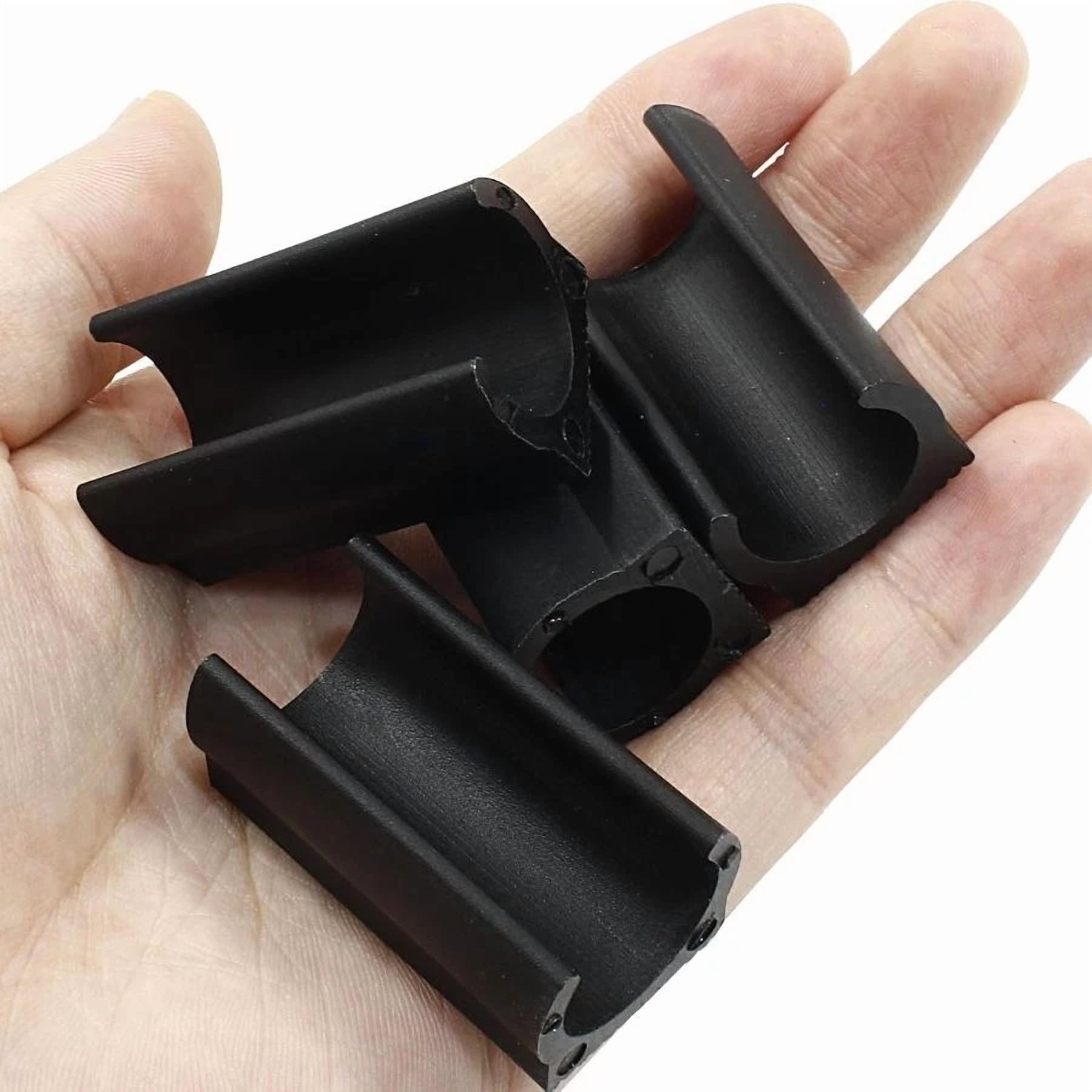 25Pcs Plastic Furniture Feet, U Shaped Plastic Chair Foot, Bar Stool Floor Prote