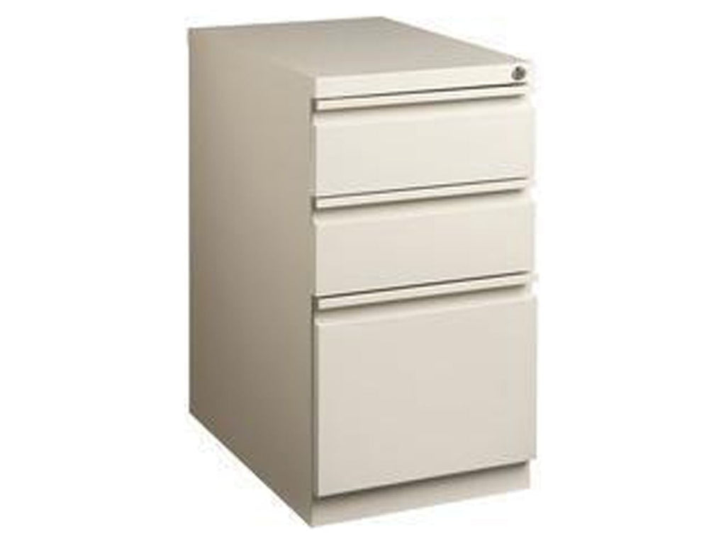 3 Drawers Vertical Steel Lockable Filing Cabinet, Putty