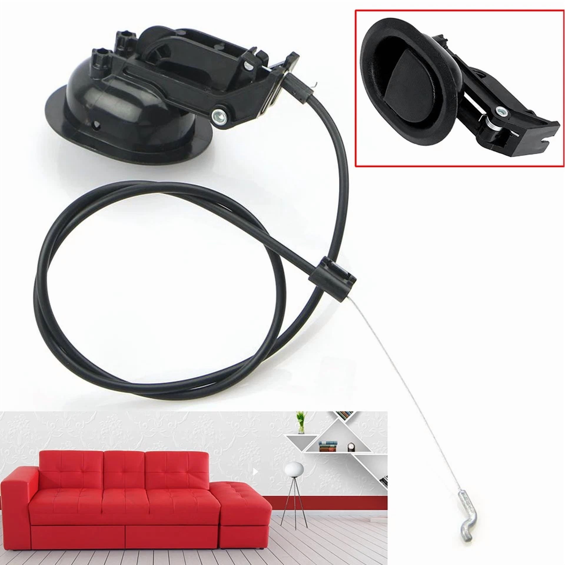 Black Sofa Recliner Release Pull Handle Universal Chair Couch Cable Lever Best