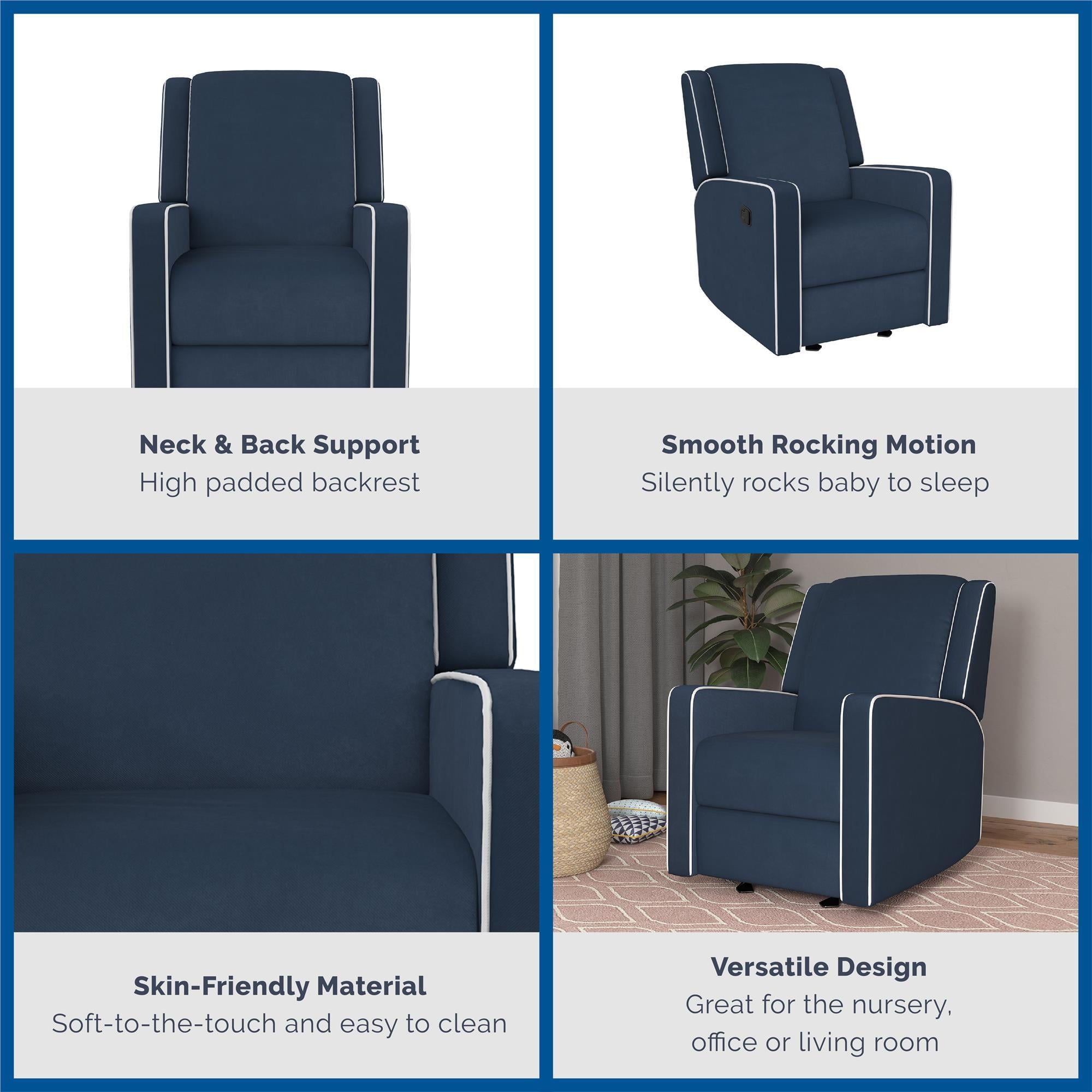 Baby Relax Robyn Nursery Glider Recliner Chair