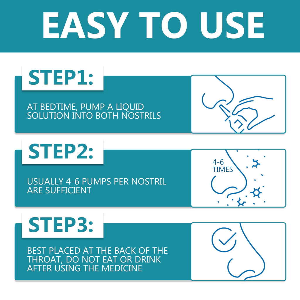 Anti Snoring Spray,Anti Snoring Devices,Quick Stop Snoring for Better Sleep, Natural Breathing Relief, Helps Open Throat and Air Passage, Painless, Natural Anti-Snoring Solution, 30ml