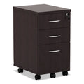 Alera 3 Drawers Vertical Lockable Filing Cabinet, Espresso