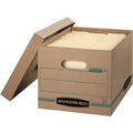 Bankers Box STOR/FILE Recycled File Storage Box Internal Dimensions: 12" Width x 15" Depth x 10" Height - External Dimensions: 12.5" Width x 16.3" Depth x 10.5" Height - Media Size Supported: Letter,