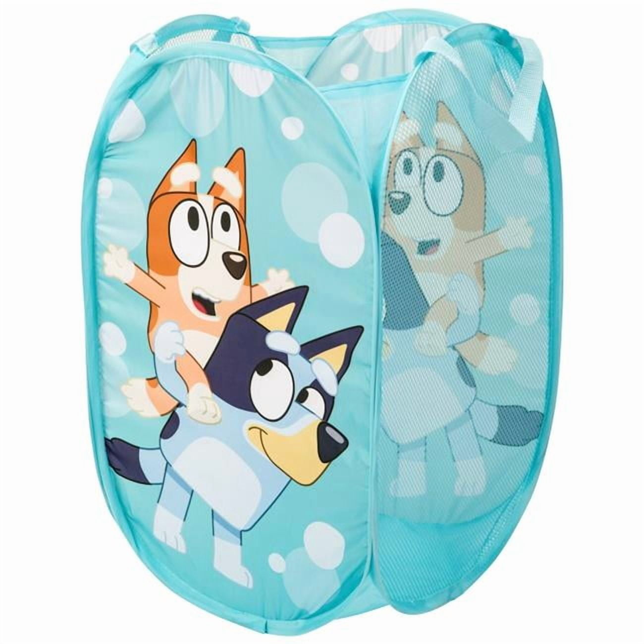 Bluey 869194 Bluey & Bingo Mesh Laundry Hamper