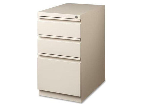 3 Drawers Vertical Steel Lockable Filing Cabinet, Putty