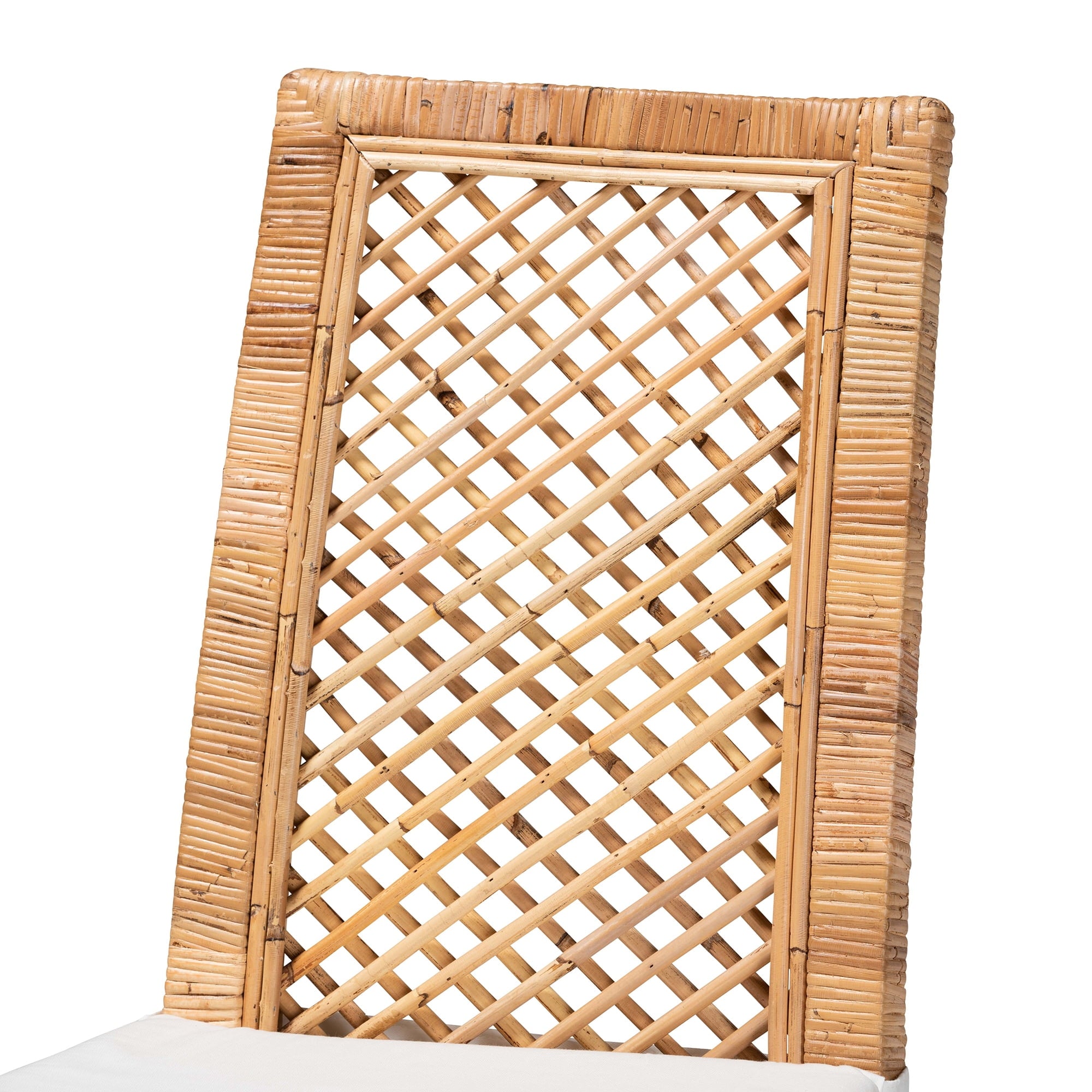 bali & pari Dining Chair, Set of 2, Brown