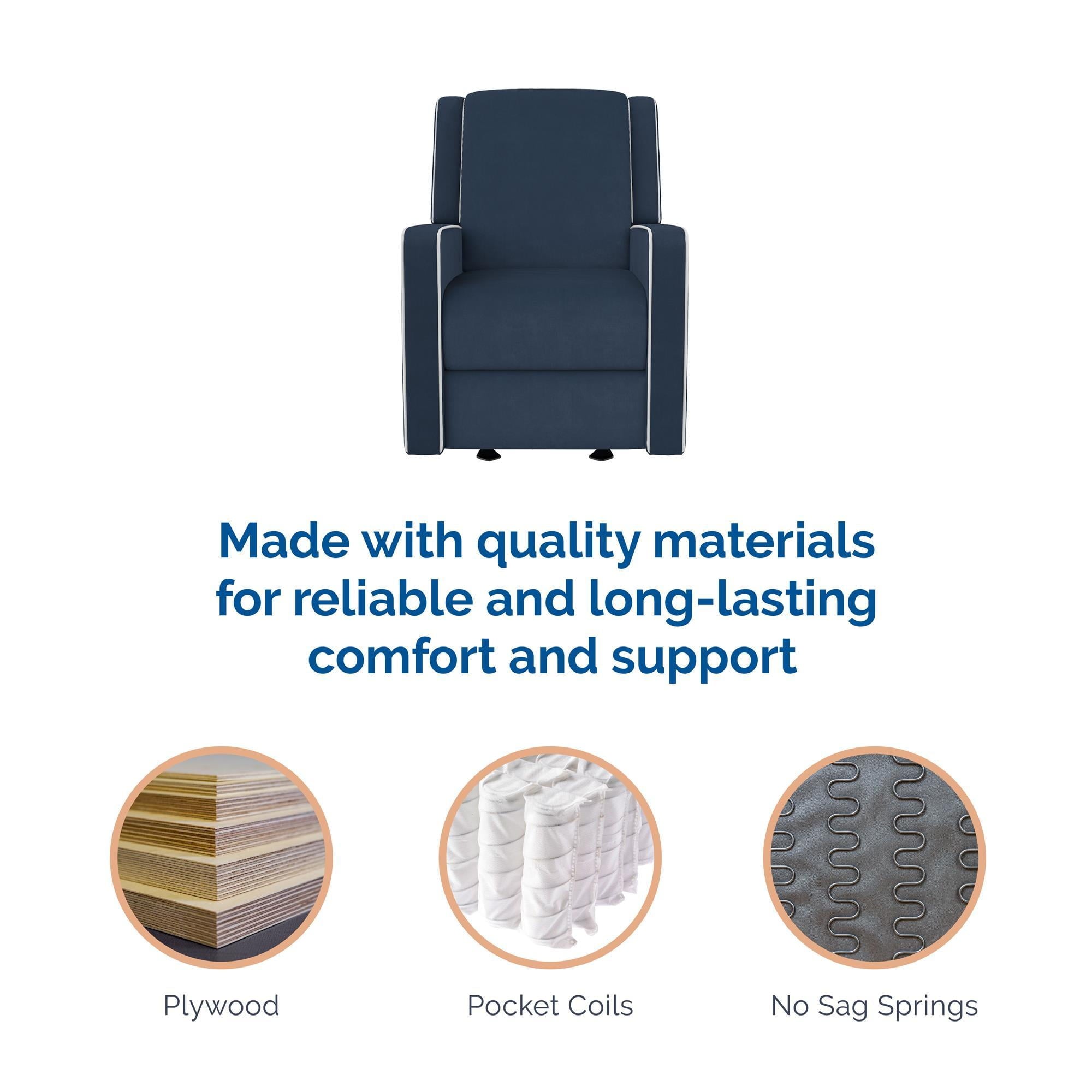 Baby Relax Robyn Nursery Glider Recliner Chair