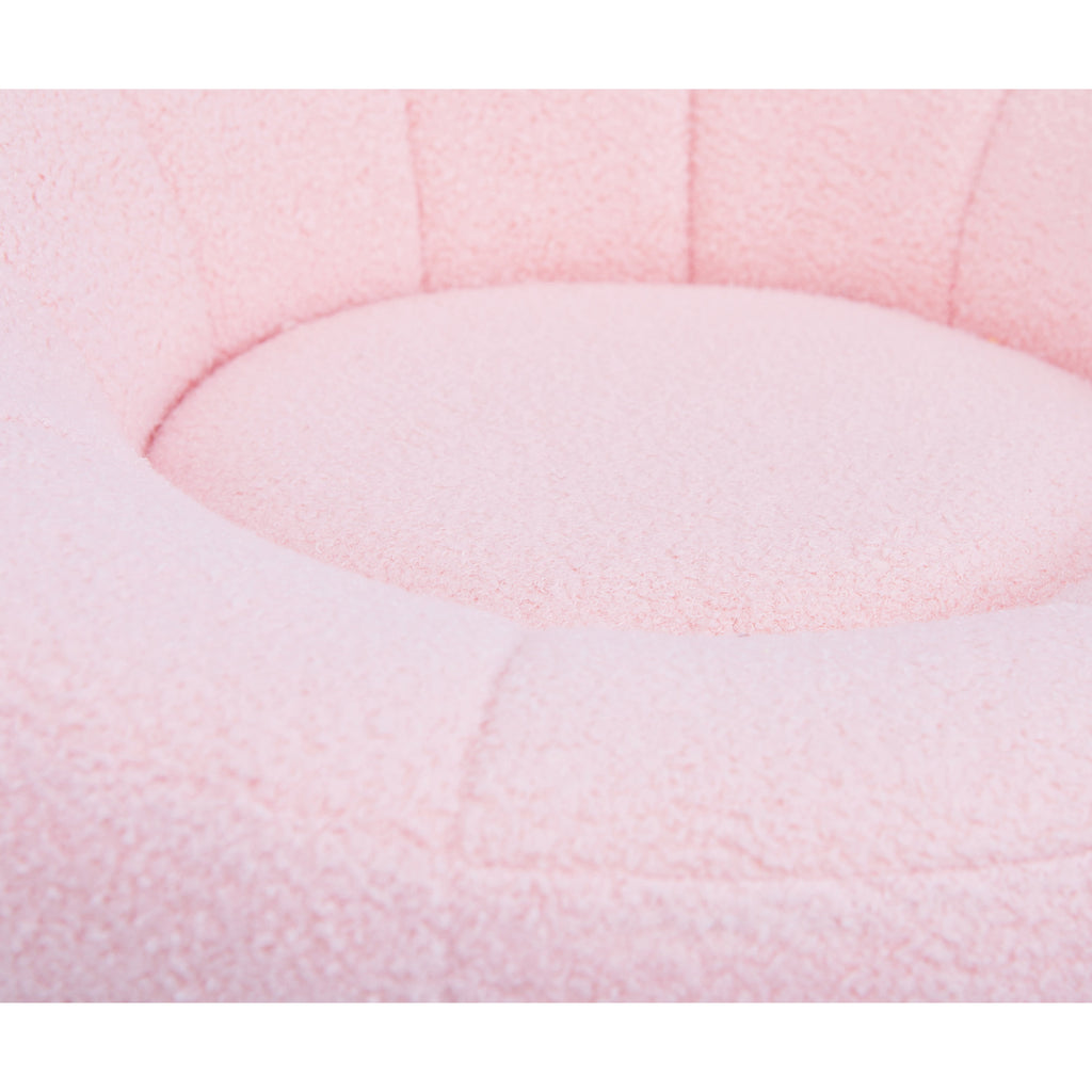 Barbie I'm Unstoppable Kid's Couch by Evolur In Pink